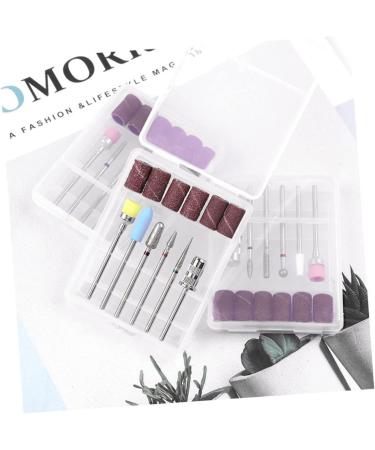 POPETPOP 1 Set nail polisher manicure drill bits nail replacement bits nail drill sanding bands New Nail Drill Bits alloy polishing head Stainless Steel. Silicone. Quartz. Ceramics 7.1x5.7cm Picture 4 - Buy Online on GoSupps.com