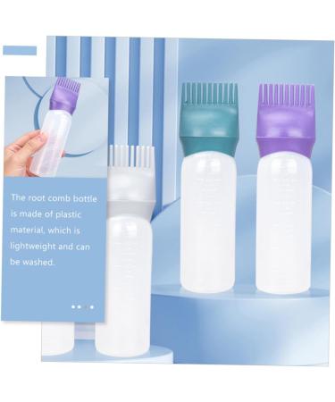 SOIMISS 6 pi ces Lot de Flacons Applicateurs pour Teinture et Huile Capillaire avec Peigne et chelle Gradu e Bouteilles R utilisables Plastique L ger pour Coloration des Racines  - Buy Online on GoSupps.com