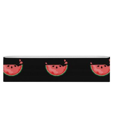 Funny Red Watermelon Yoga Workout Bands Comfort Legs Booty Resistance Straps Physical Therapy Aids