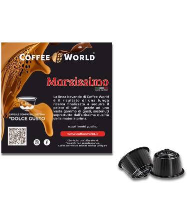  Coffee World COFFEE WORLD 30 capsules compatible with Nescaf * Dolce Gusto * coffee machines Nuttissimo flavor (3 boxes of 10 x 13g capsules) - Buy Online on GoSupps.com