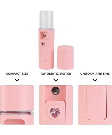Baluue 1pc Humidifier Face Steamer Mini USB Mini Face Steamer Handheld Spray Device Makeup Device Abs Pink 11.5X3CM - Buy Online on GoSupps.com