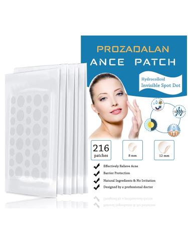 Acne pavement 216 pieces invisible hydrocolloid pavement effectively relieve acne pimples patch frequent for facial care suitable for all skin types - Buy Online on GoSupps.com