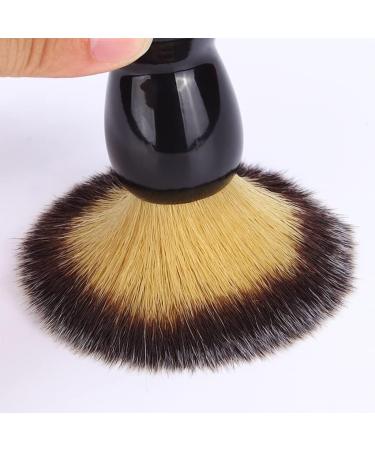 Stylish Black Acrylic Razor Holder & Shaving Brush Stand Set - Portable 5.5x11cm Bowl for Men | Ideal for Beards & Shaving Essentials - Buy Online on GoSupps.com