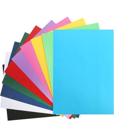 Shindel 150Sheets Heavyweight Construction Paper  10 Colors Premium Cardstock for School Supplies - Buy Online on GoSupps.com