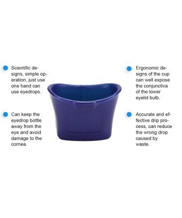 Eyedrop Portable Eyedrop Applicator | Accurate Eye Drops Every Time | Home Care Accessory & Aid Tool for Easy Use - Buy Online on GoSupps.com