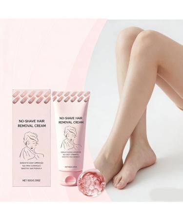 Pack of 2 hair removal creams for sensitive skin gentle formula suitable for legs arms and bikini line for women and men - Buy Online on GoSupps.com