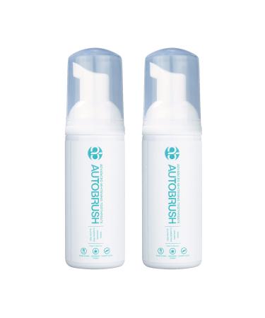 Autobrush Advanced Whitening Foaming Toothpaste (Mint Flavored) - 30 Day Supply per Bottle (Two Pack)
