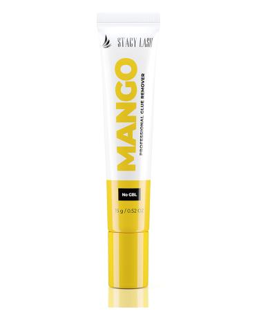 Cream Remover for Eyelash Extension Glue - Mango - Stacy Lash (0.52oz / 15g) / GBL Free/Fast Lash Adhesive Dissolution time - 60 sec/Mild Formula/Not Liquid/Professional Supplies - Buy Online on GoSupps.com