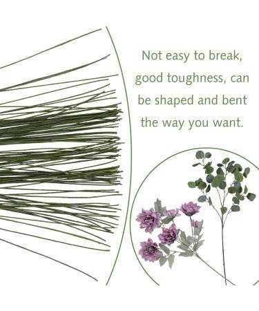 SOCNITC 100pcs Floral Wire Dark Green  22 Gauge Flower Wire Sticks Floral Supplies 14 inches for Bouquet Stem Wrap Floral Arranging Craft Projects Corsages  Wedding Bouquet  22 Gauge 100 pcs Dark Green - Buy Online on GoSupps.com