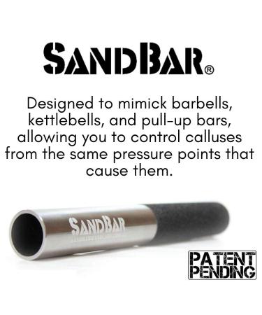 SandBar Callus Remover Tool with Salve - Ultimate Solution for Hands and Feet | Black, 1 Count - Buy Online on GoSupps.com