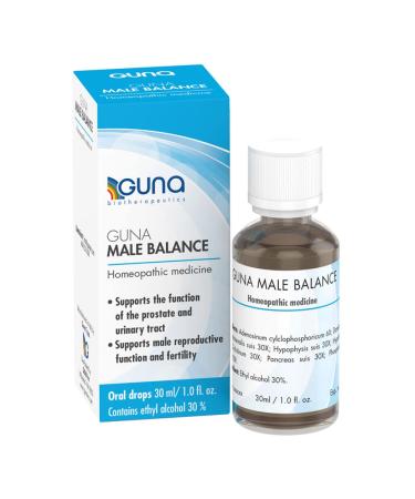 GUNA Male Balance Homeopathic Prostate Support Urinary Tract Support - 1 Ounce