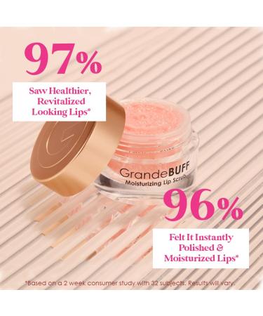 Grande Cosmetics GrandeBUFF Moisturizing Lip Scrub 0.53 Fl Oz - Exfoliate and Hydrate Lips - Buy Online on GoSupps.com