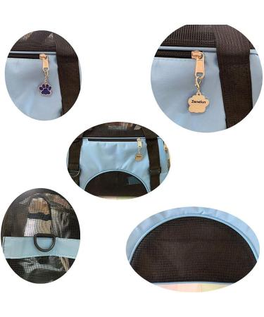 ZaneSun Soft-Sided Cat Carrier for Travel - Airline Approved Portable Pet Bag in Small Blue - Buy Online on GoSupps.com