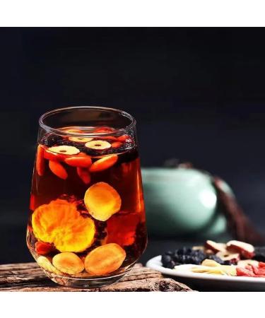 Ginseng Five Treasure Tea Ginseng & Mulberry Herbal Tea Kidney Teas Formula for Men and Women - Buy Online on GoSupps.com