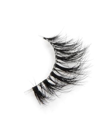 Arison 3D Handmade Siberian Mink Eyelashes - Natural Look with Transparent Band | 100% Handmade Artificial Lashes (1 Pair) - Perfect for International Shipping - Buy Online on GoSupps.com