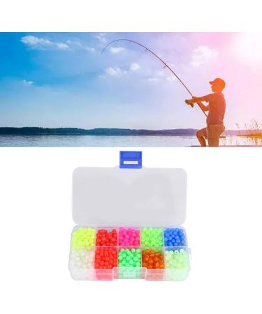Microcos Pearls for Fishing - 1000PC Colorful Glow-in-the-Dark Laser Plastic Fishing Bait | 10 Vibrant Colors - Buy Online on GoSupps.com