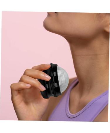 Ultechnovo Facial Massage Tools - 2-Piece Earth Tones Ball Set for Essential Oil Fitness | Office Relaxation Device | Black Base Fascia Rollers - Buy Online on GoSupps.com