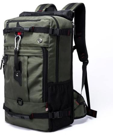 Kiepoar 40L Waterproof Hiking Backpack | 3-in-1 Travel Bag with Theft Protection & Shoe Compartment | Green Outdoor Sports Gear - Buy Online on GoSupps.com