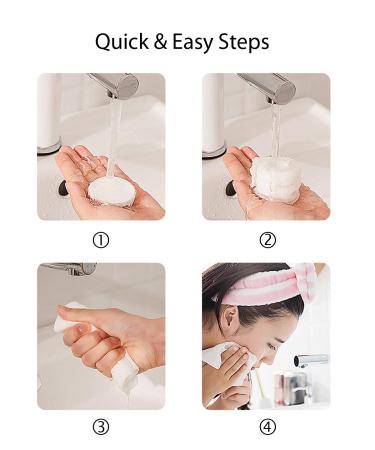 Buy Compressed Towel Wipes - 100% Cotton Compostable Soft & Unscented | Eco-Friendly & International Shipping - Buy Online on GoSupps.com