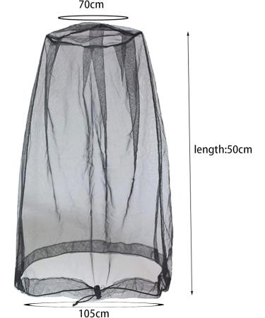 Jiahg Outdoor Hat with Mosquito Net - Anti-Crossoh Sonnenhut for Fishing Gardening & Hiking | Full Face & Neck Protection Against Insects - Buy Online on GoSupps.com
