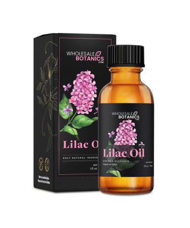 Lilac Oil by Wholesale Botanics - Premium Grade Essential Oil | for Aromatherapy Soaps Lotions & Candles | Vegan & Cruelty Free (1 Fl.Oz.) Lilac 1 Fl Oz (Pack of 1)