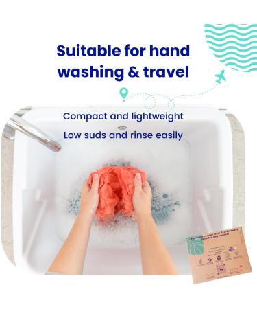Naturali Eco Travel Laundry Detergent Sheets - 5-Pack | Compact & Convenient for International Travel & Cruise Ships - Buy Online on GoSupps.com
