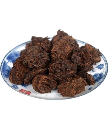 Oriarm Yunnan Ripe Puerh Tea Lao Cha Tou - Menghai Shu Puerh Old Tea Nuggets - Chinese Pu Erh Tea Aged 225g Ziplock Resealable Bag Puerh Old Tea Nuggets 225g - Buy Online on GoSupps.com