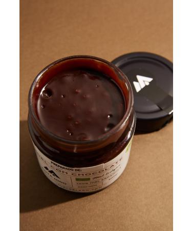 Chocolate honey. Sweet chocolate with honey. Pure bee honey. Raw honey with chocolate in a 300 gram container. Intense chocolate flavor. Artisanal product of own harvest. Origin Spain. - Buy Online on GoSupps.com