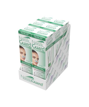 Allergy Relief and Allergen Blocker Nasal Gel - Drug-Free for Pollen Allergy Sufferers for Airplane Travel - 10 Gram Tube (Cool Menthol Pack of 6) Cool Menthol Pack of 6