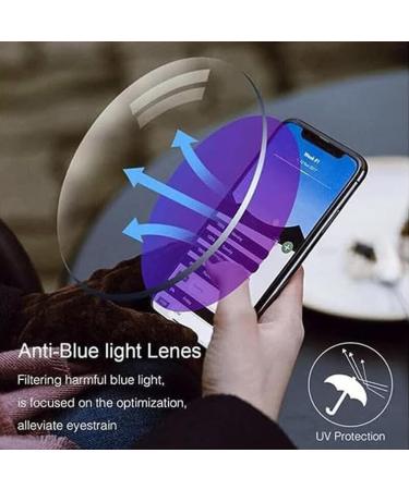 Zanlion Women's Diamond Rimless Anti-Blue Light Bifocal Reading Glasses - Ultra Light Silver (+1.50) - Buy Online on GoSupps.com