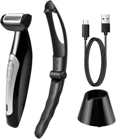 Back Shaver for Men Back Shaver for Men Hair Clipper Body Hair Trimmer Electric Shaver with Extreme Reach Handle Dry for - Buy Online on GoSupps.com