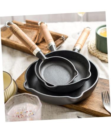 DELURA 1 Set Round Griddle Cookware Egg Frying Pan Mini Egg Pan Mini Pan Steak Frying Pan Pan Breakfast Pan Cooking Utensils Mini Egg Frying Pan Kitchen Supply - Buy Online on GoSupps.com