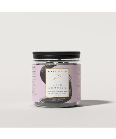 Hair Gain Biotin Gummies for Fuller Thicker Hair - Hair Growth Vitamins to Reduce Shed & Breakage - Chewable Hair Regrowth Supplement - 30 Days Supply - 60 Count - Buy Online on GoSupps.com