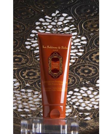 La Sultane de Saba Silk Protein Scrub - Ayurvedic Treatment - Spices Route - Amber Vanilla Patchouli Journey - 200g/7.1 FL Oz - Buy Online on GoSupps.com