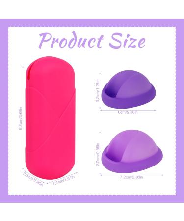 MineUp Menstrual Disc Set - Silicone Menstrual Cups for Sports & Swimming | 2 Pieces (Purple S+L) - Eco-Friendly Alternative to Tampons - Buy Online on GoSupps.com