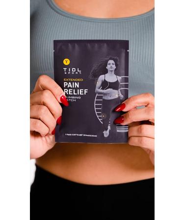 TIDL Extended Relief Pain Patch with Lidocaine and Menthol - Maximum Strength Topical Pain Relief (5 Patches) - Buy Online on GoSupps.com