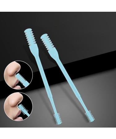 Upgraded Nostril Hair Remover Tool Portable Nasal Hair Cutter 360 Degree Rotating Double Head Nose Hair Trimmer Manual Nose Hair Trimmer for Women Men 3pcs-green - Buy Online on GoSupps.com