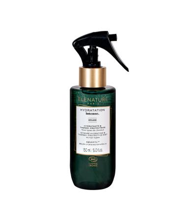ELENATURE Paris - Hydration Intense - Intense Hydrating & Thermo-Protective Mist for All Hair Types  Vegan  5 Fl Oz /150ml