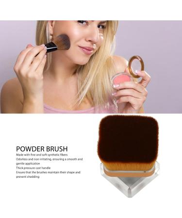 Base Powder Brush Gentle Apply Face Makeup Brush Strong Powder Grip Exquisite Comfortable Grip for Daily Use - Buy Online on GoSupps.com