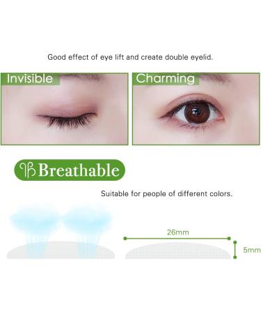 Eyelid Tapes 5MM Invisible Eyelid Correction strips Beauty Tools Medical-use Fiber Eyelid Lift Striper(Sticky on One side) Instant Eye Lift Without Surgery Perfect for Uneven Mono-Eyelids Large - Buy Online on GoSupps.com