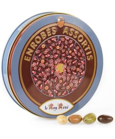 LE ROY REN Epicerie Fine - Assorted box of chocolate coatings traditional metal box 230g. - Buy Online on GoSupps.com
