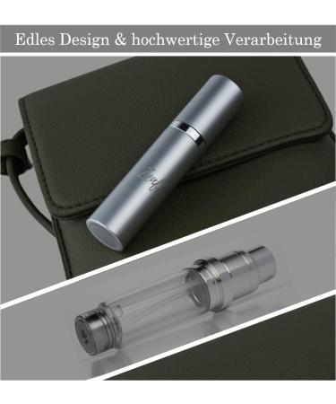 ZENFT Perfume Atomiser Fragrance Made Easy When Travelling Perfume Atomiser with Innovative Design and Easy Filling Your Ideal Companion for Fresh Fragrance Anywhere (Blue) - Buy Online on GoSupps.com