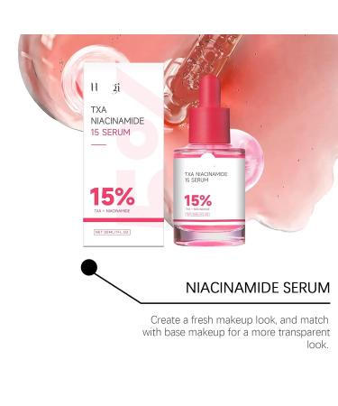 Niacinamide Facial Serum - Hydrates Dry Skin Fades Fine Lines Tightens & Brightens Locks Moisture Enhances Translucency(3PCS) - Buy Online on GoSupps.com