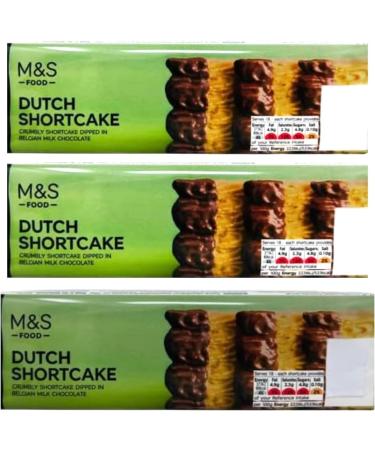 Marks & Spencer Dutch Shortcake Biscuits 150g M&S Food - 3 Pack in Premier Life Store Box - Buy Online on GoSupps.com
