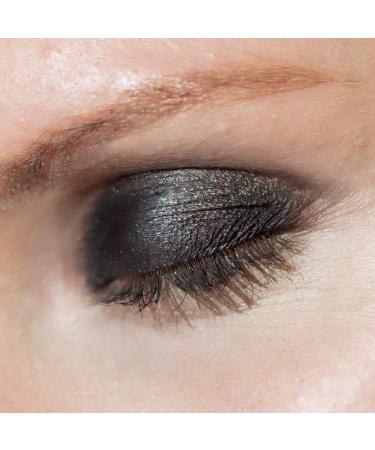Natural Vegan Pressed Eyeshadow 15 Kahuna - Nui Cosmetics Gluten-Free Makeup with Black & Silver Glitter Finish - Buy Online on GoSupps.com