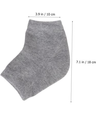 FRCOLOR 4 Pairs Ankle Socks Gel Heel Sleeves with Gel Lined Socks Men's Socks Heel Socks Men's Socks Men Socks Pink Men and Women Moisturising Casual Socks - Buy Online on GoSupps.com