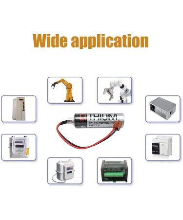 WELLVEUS 50 Pack ER6VCT 3.6V 2000mAh Battery with JAE Plug - Compatible with OTC ER6BWK67PT and ER6V/3.6V - International Shipping Available - Buy Online on GoSupps.com