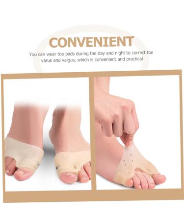 Hemoton Magnetic Splitter Thumb Protector Hair Straightener Holder Bunion Splint Yoga Hammer Foot Separator - 1 Pair - Buy Online on GoSupps.com
