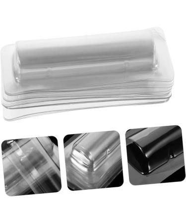 Buy NOLITOY 72 Pcs Transparent Lipstick Clips - Portable Lip Balm Pouches for Display & Storage | Clear Lip Balm Holders - Buy Online on GoSupps.com