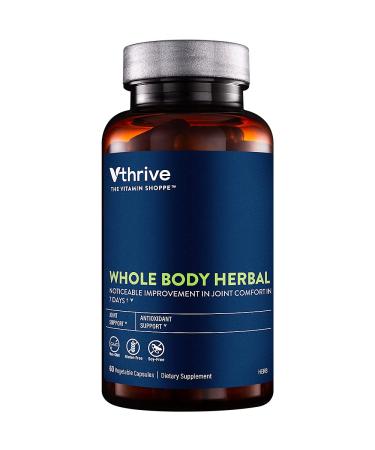 Whole Body Herbal - Joint & Antioxidant Support (60 Vegetarian Capsules)